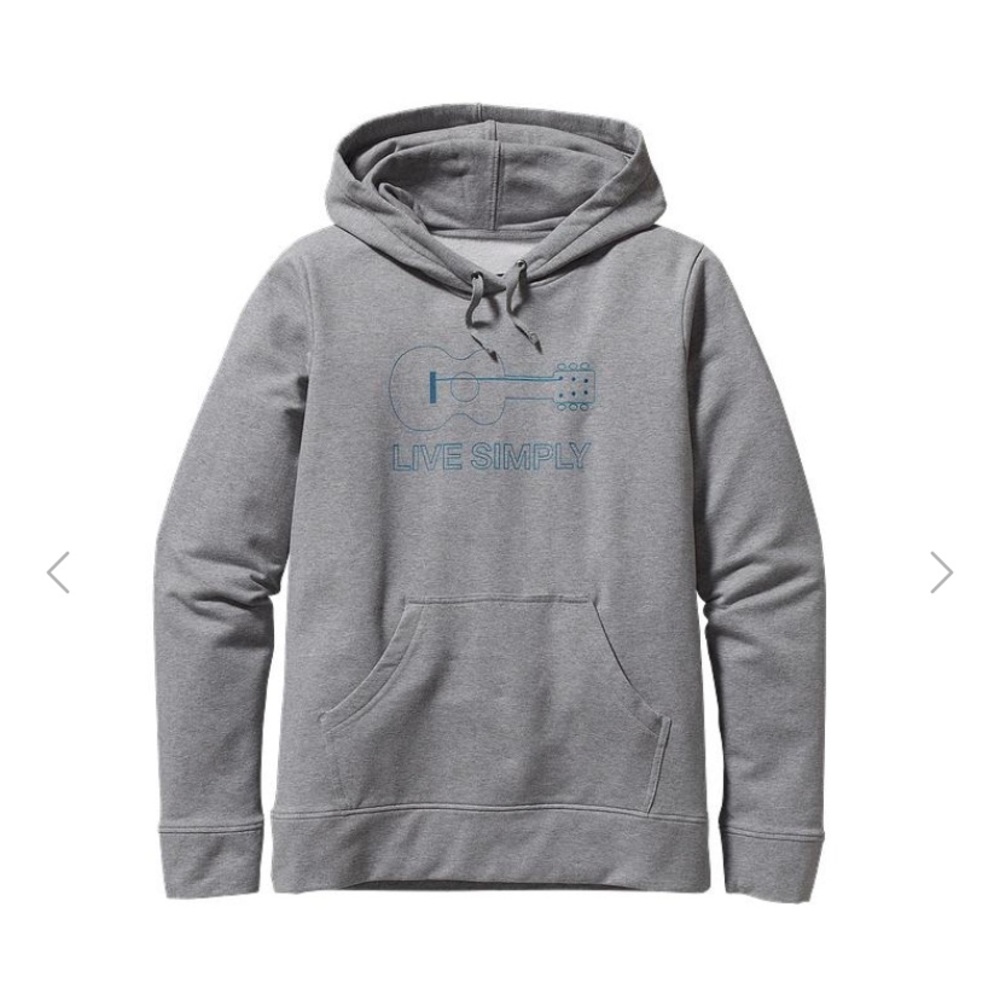 Patagonia live simply guitar hoodie